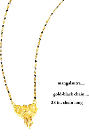 Stunning Gold Plated Mangalsutra