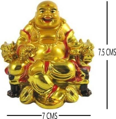 Feng Shui Sitting Laughing Buddha Showpiece