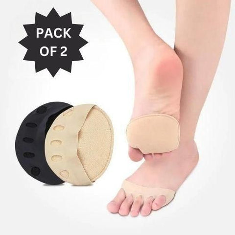 Invisible Fashion Women Ruffle Wave Girls Toe Pad Inserts Forefoot Pads Half Insoles Five Toes Socks