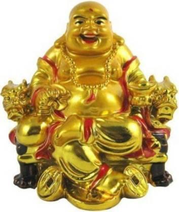 Feng Shui Sitting Laughing Buddha Showpiece