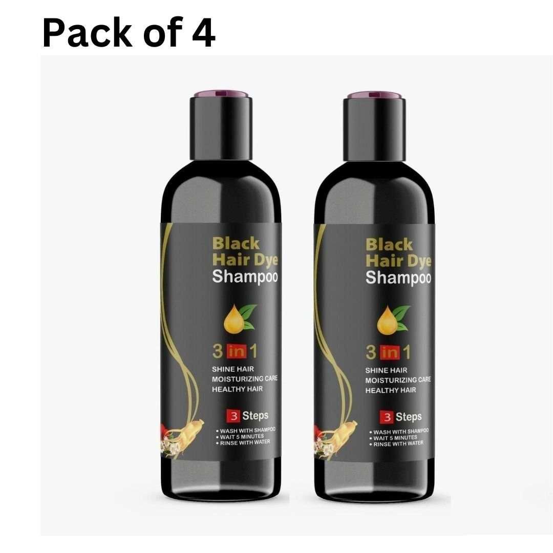 Black Hair Shampoo_pack Of 4