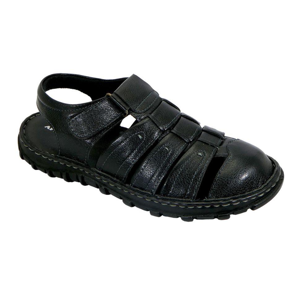 AM PM Men's Daily wear Leather Sandals