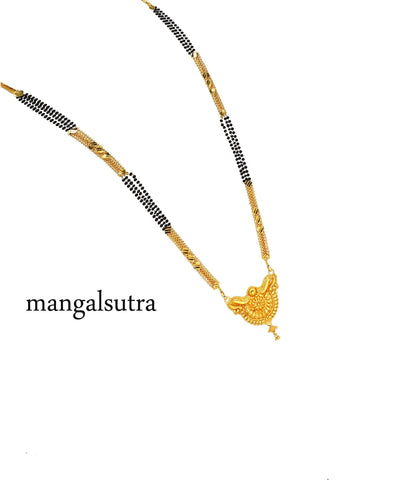 Beautiful Gold Plated Mangalsutra